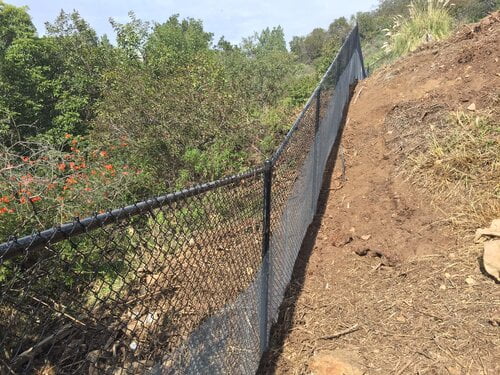 chain link fence