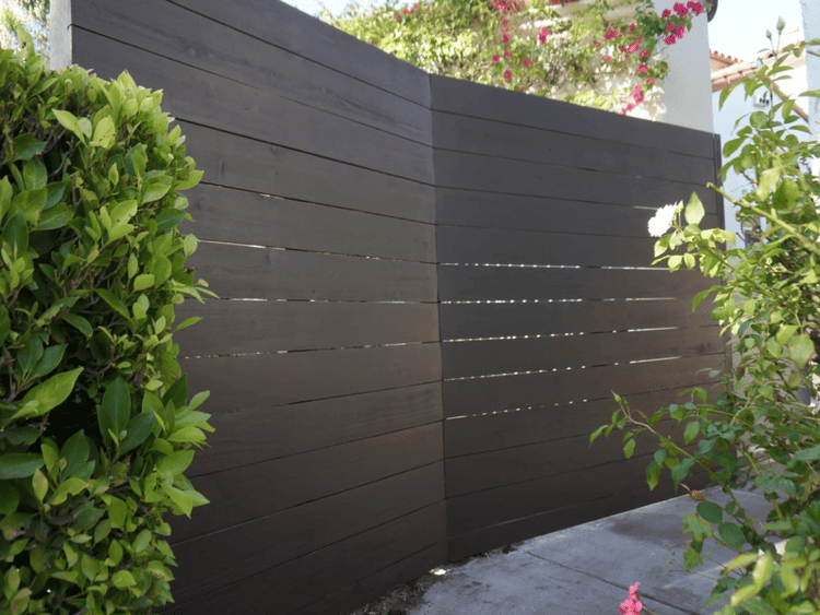 Horizontal Clear Redwood Fence.png