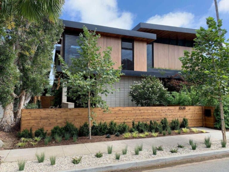 Horizontal Wood Fence Modern Fences Los Angeles Fence Builders
