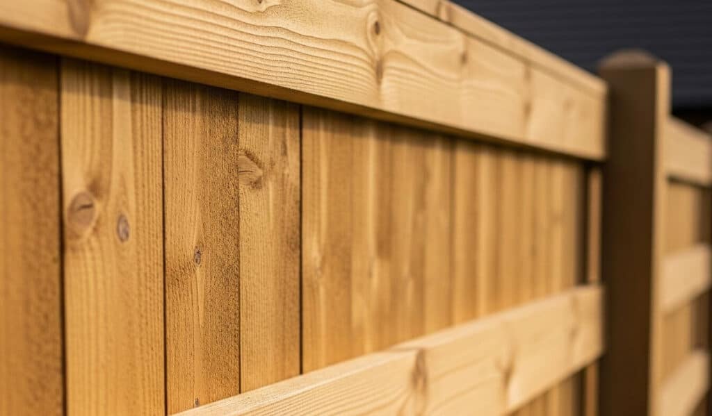 Weathered Wood Fence