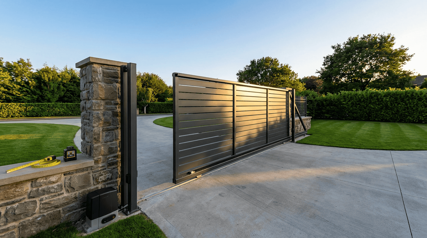 Why Automatic Sliding Driveway Gates Are The Smartest Upgrade For Your Home Planning Your Automatic Sliding Gate Installation