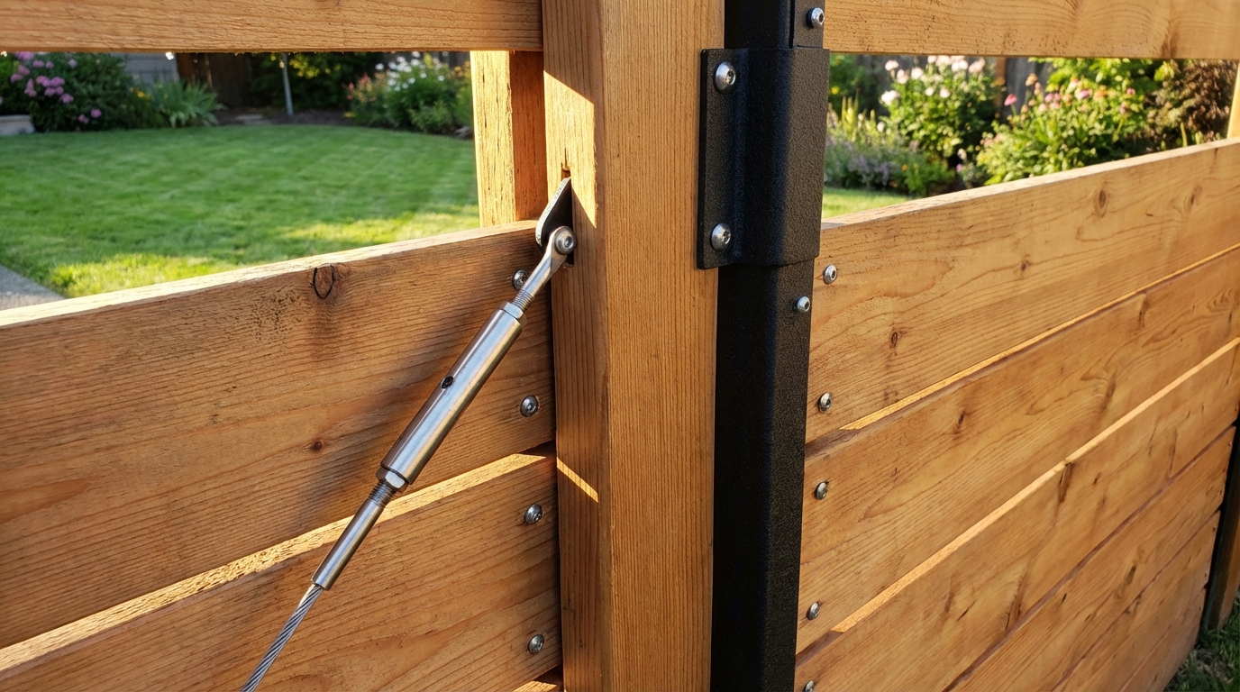 Preventing Sagging In Horizontal Wood Fence Panels