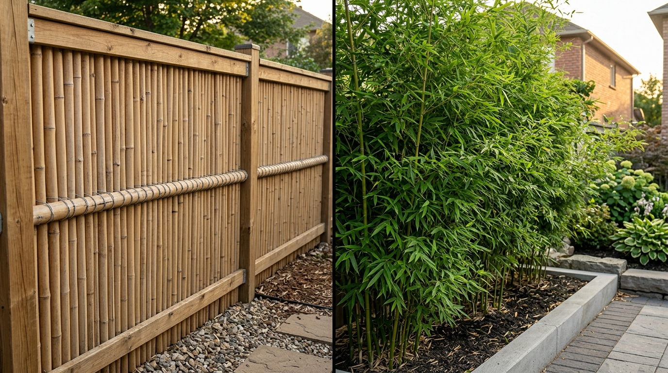 Cost Differences Between Rolled Bamboo And Live Screens