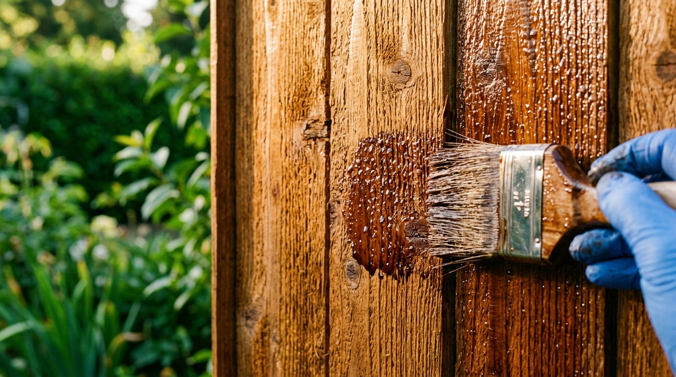 How To Make Your Wood Fence Last Decades Longer Professional Staining And Sealing To Block Moisture
