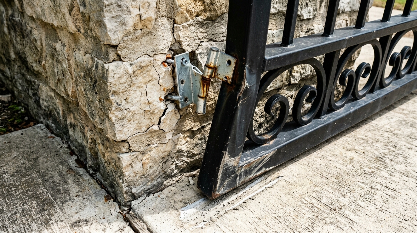 How To Avoid Costly Custom Gate Design Mistakes For Your Home Matching Heavy Hardware to Custom Gate Weights