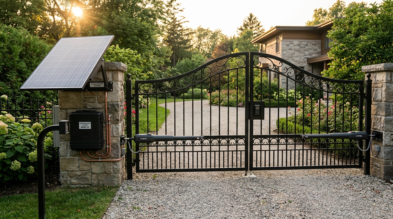 The Best Power Alternatives For Your Automated Gate