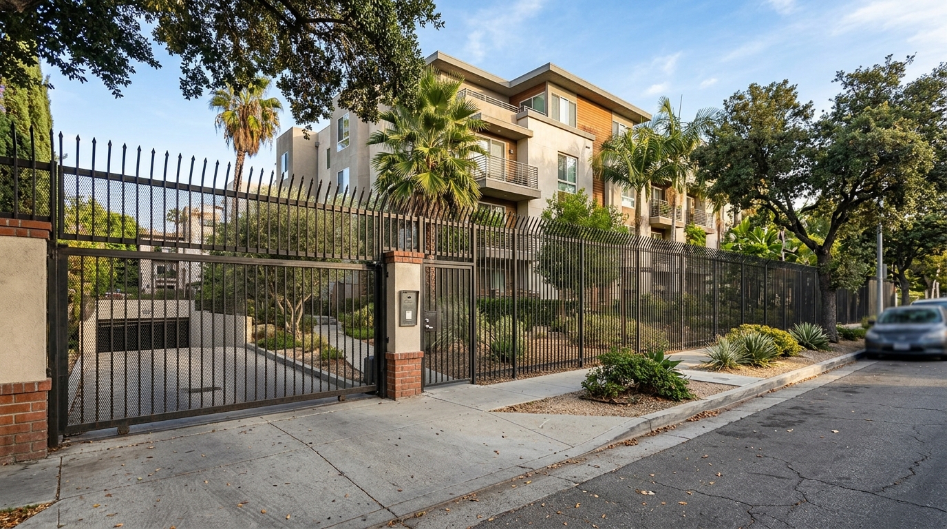 Apartment Complex Security Fencing For Los Angeles Multifamily Properties