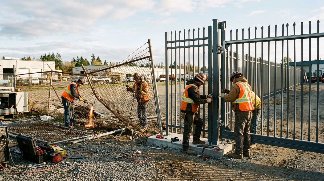 Commercial Fence Replacement ROI: Is A Security Upgrade Worth It?