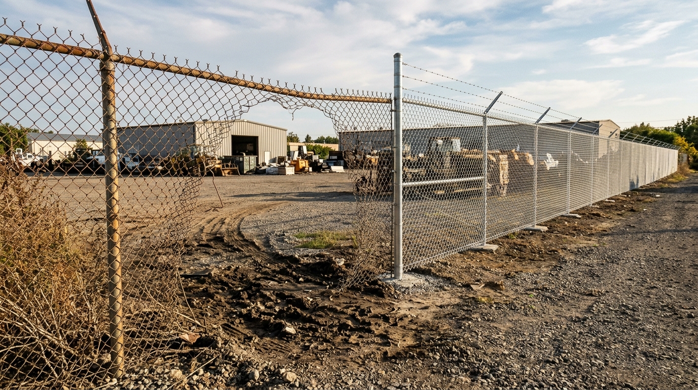 Commercial Fence Replacement ROI: Is A Security Upgrade Worth It? Security Losses Driving Fence ROI