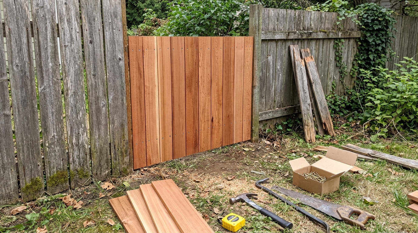 Fence Panel Replacement Cost: What to Budget and What Changes the Price
