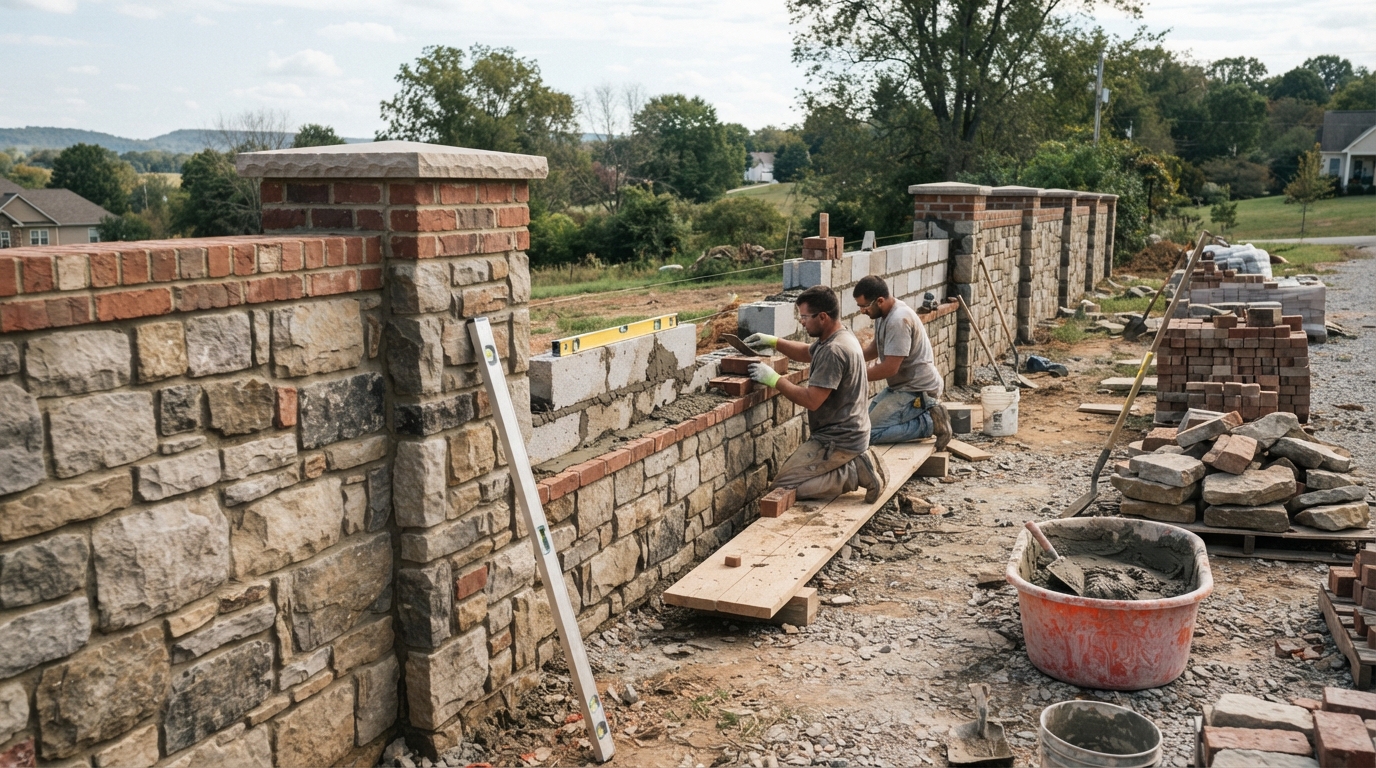 Masonry Fence Installation Cost: What To Expect How Long Does Masonry Fence Installation Take?