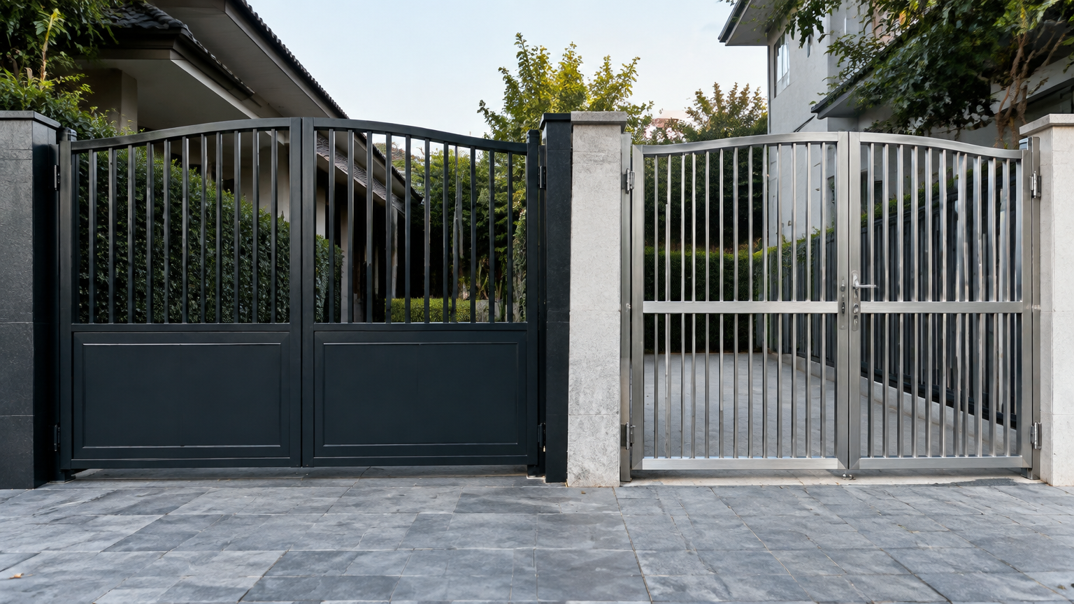 Steel vs. Aluminum Gates: Strength, Rust Resistance, Cost, and Best Uses How Much Do Steel and Aluminum Gates Cost?
