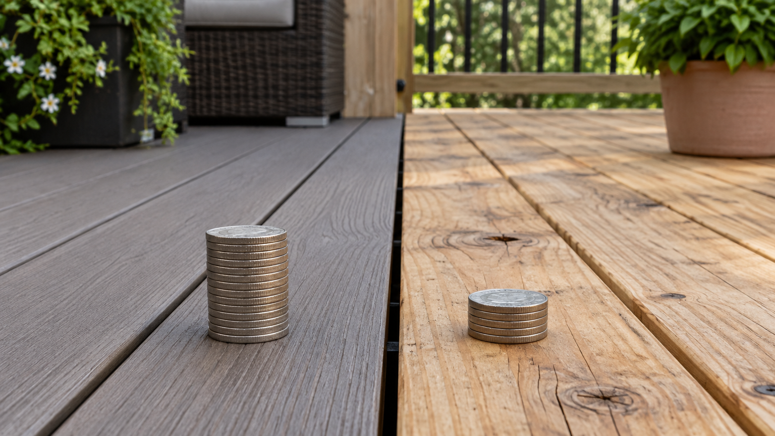 Composite Decking vs. Wood: Cost, Maintenance, and Performance Compared How Much More Does Composite Cost?