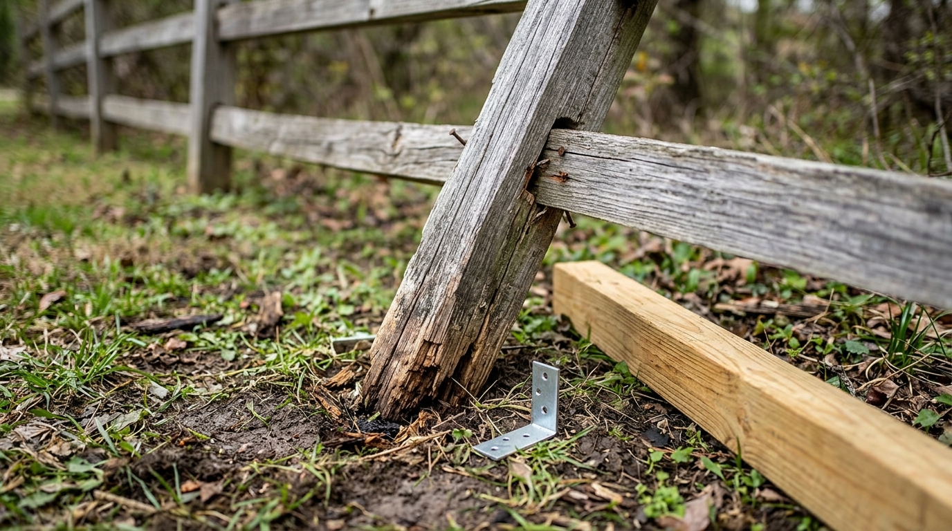 Fence Post Replacement Cost: What to Expect Should You Repair or Replace the Fence Post?
