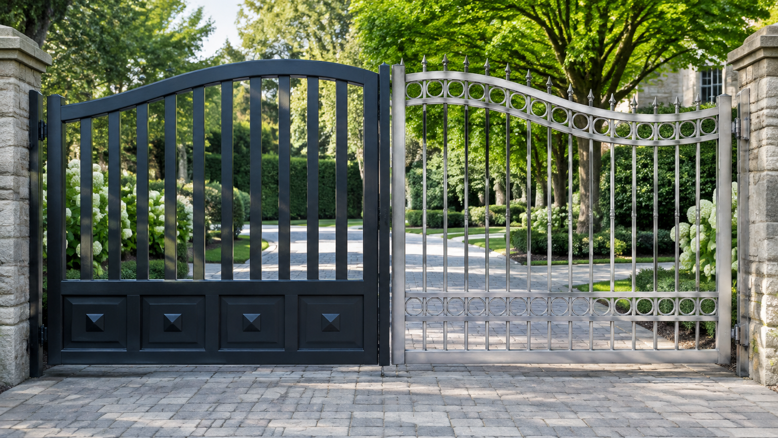 Steel vs. Aluminum Gates: Strength, Rust Resistance, Cost, and Best Uses