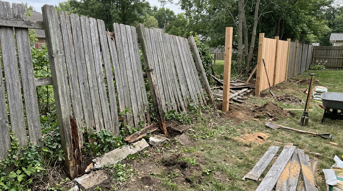Fence Panel Replacement Cost: What to Budget and What Changes the Price When Is a Full Replacement Better?